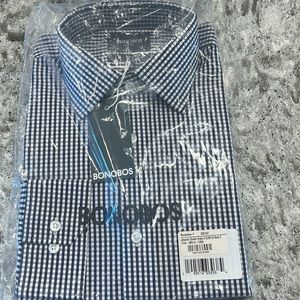 NWT Bonobos Button Down Long Sleeve Medium Slim Fit 17/36